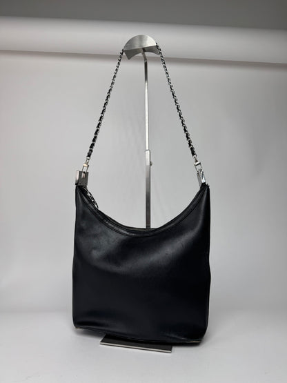 Vintage Gucci Leather Bag Black