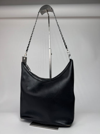 Vintage Gucci Leather Bag Black