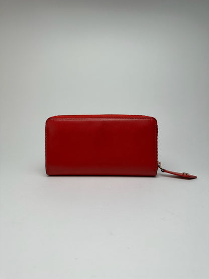 Vintage Vivienne Westwood leather wallet red