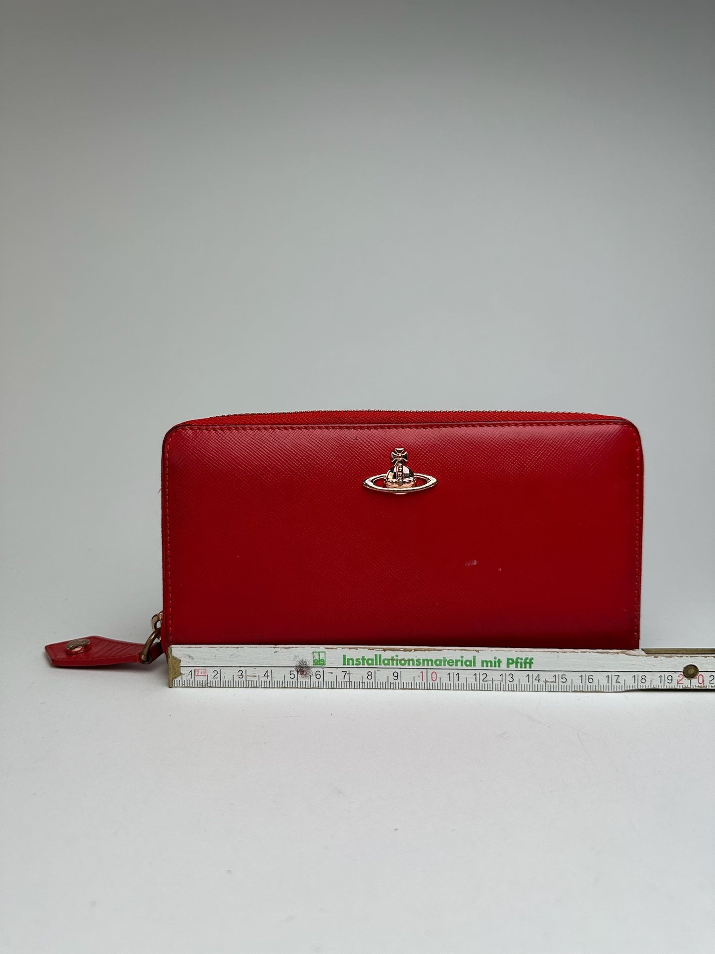 Vintage Vivienne Westwood leather wallet red