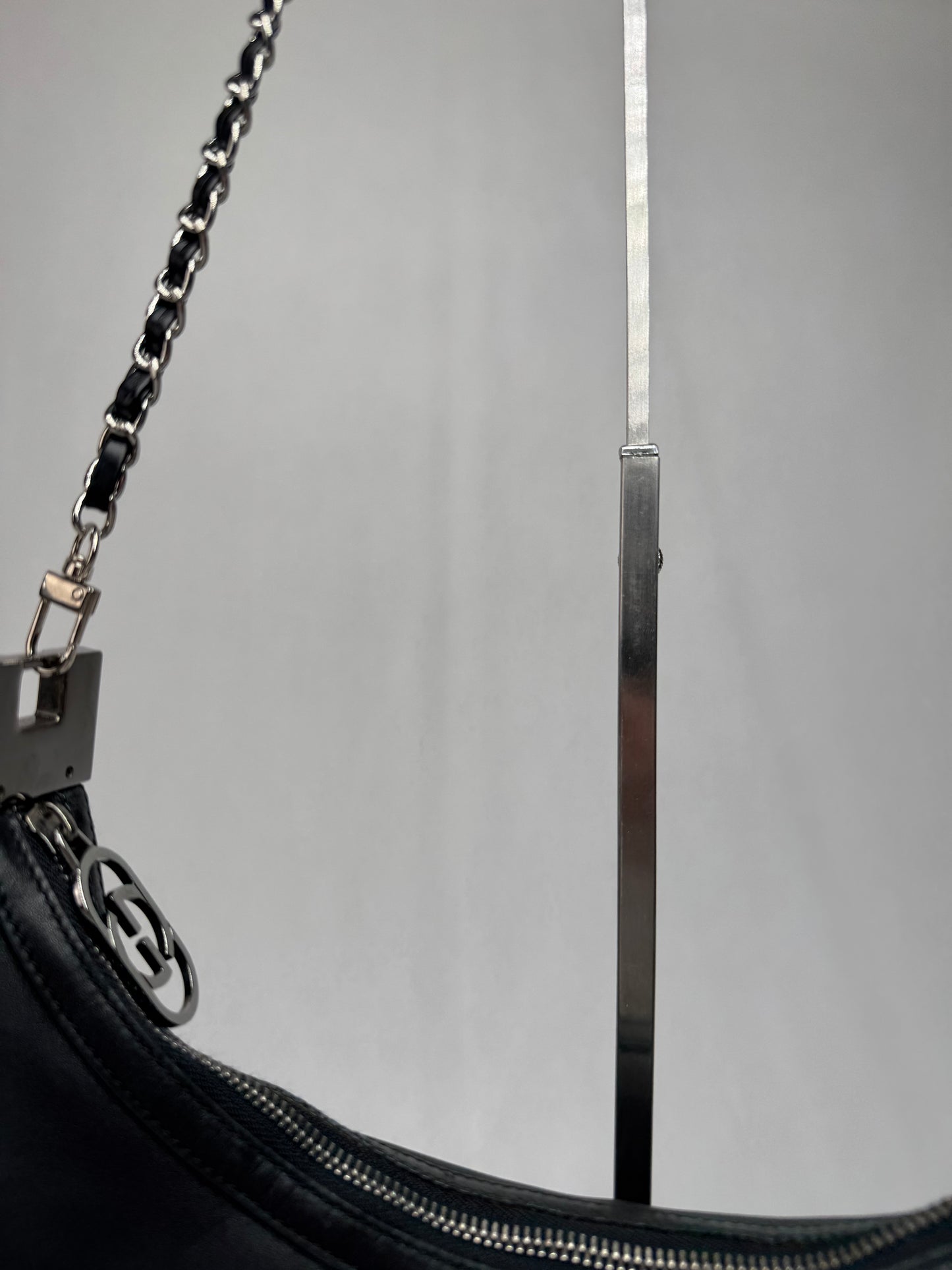 Vintage Gucci Leather Bag Black