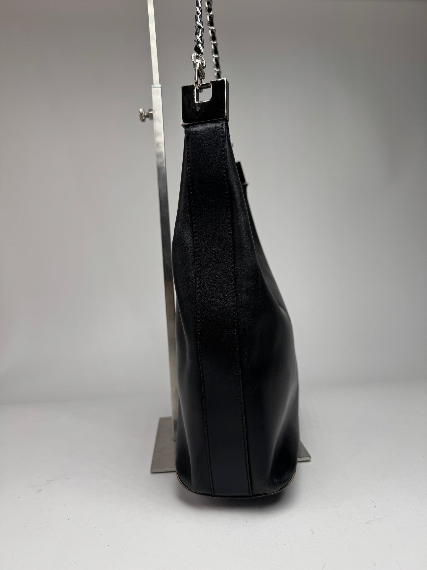 Vintage Gucci Leather Bag Black