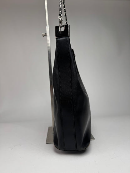 Vintage Gucci Leather Bag Black