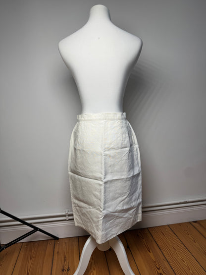 Vintage Dior Skirt White M