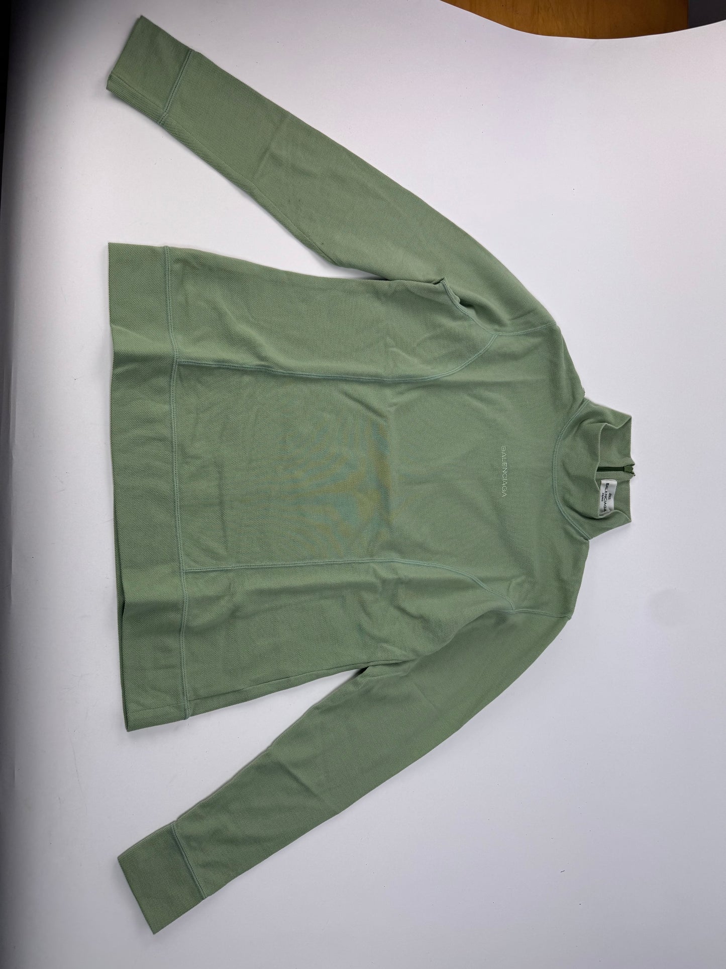 Vintage Balenciaga Turtleneck Sweater Green M