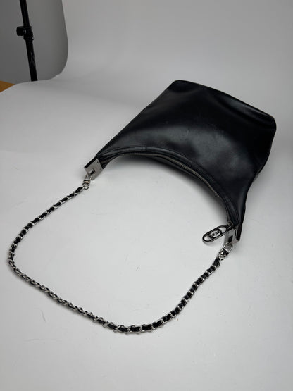 Vintage Gucci Leather Bag Black