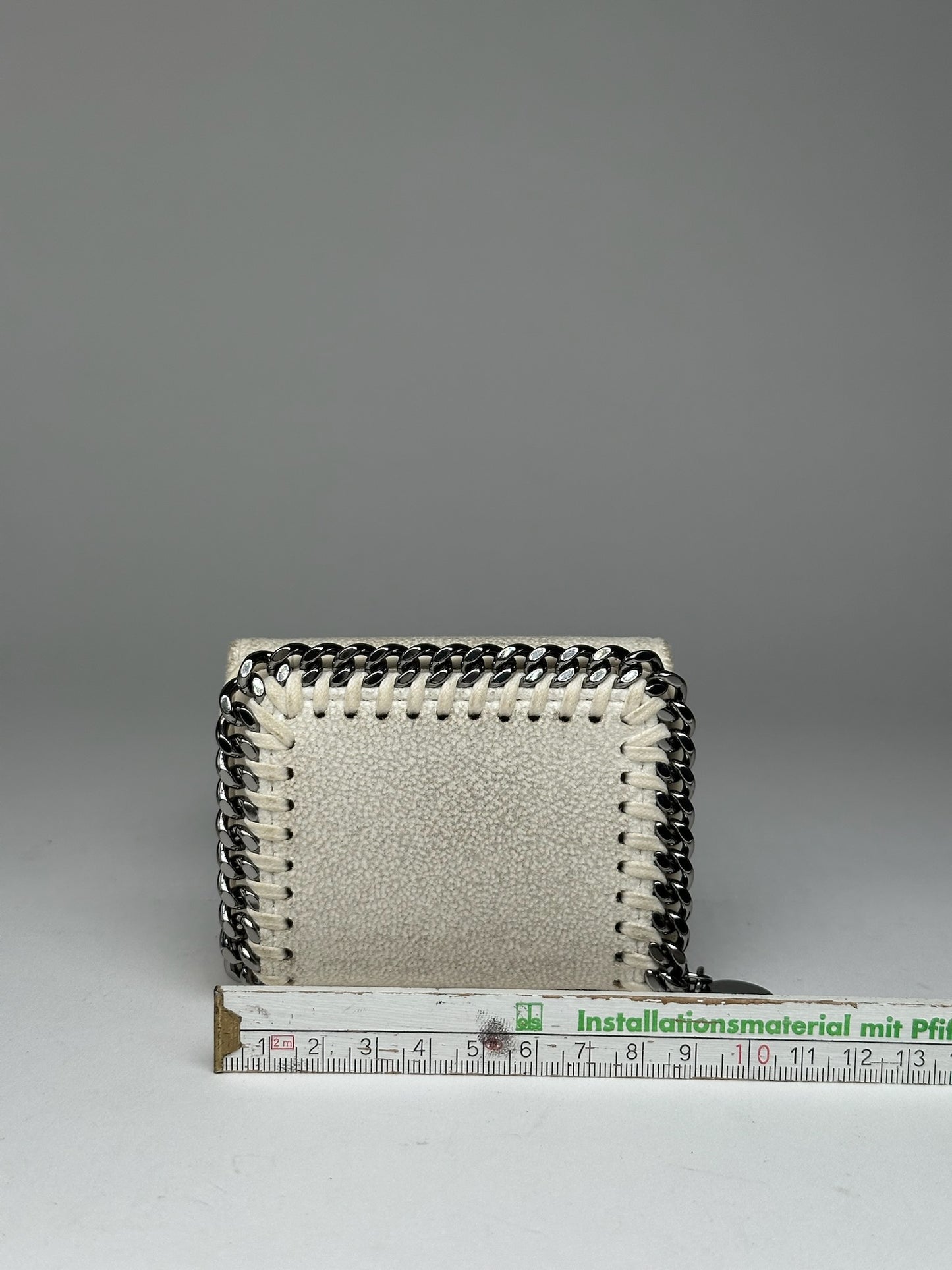 Stella Mc Cartney Vegan Leather Falabella Wallet White