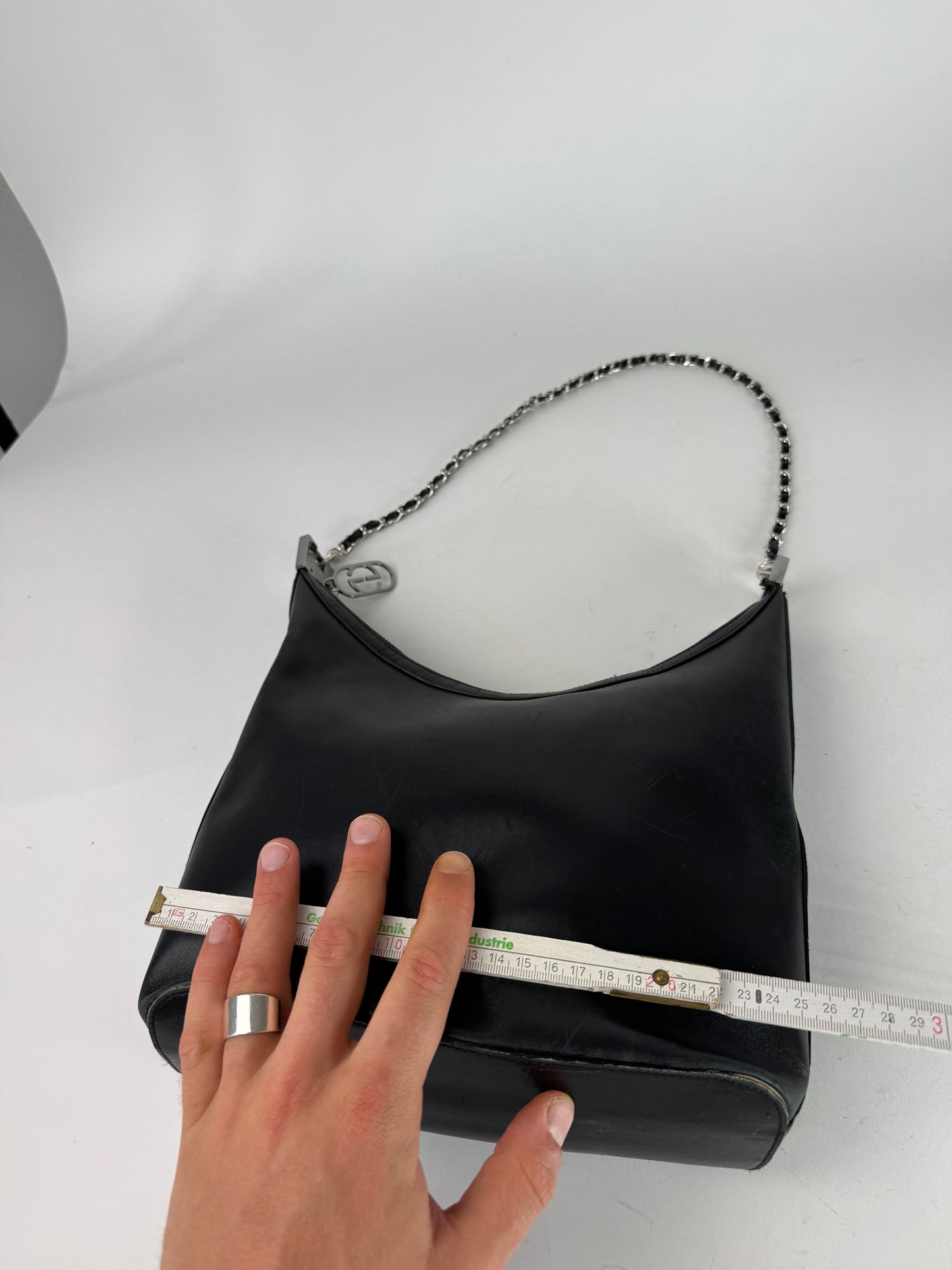 Vintage Gucci Leather Bag Black