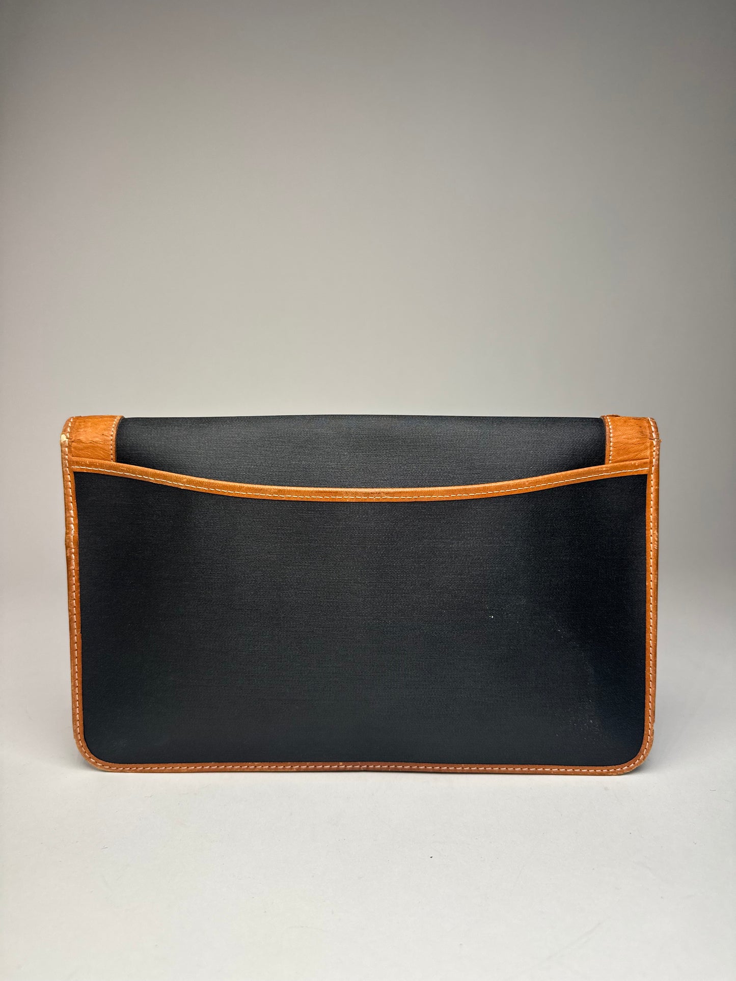 Vintage Dior Leather Clutch black Brown