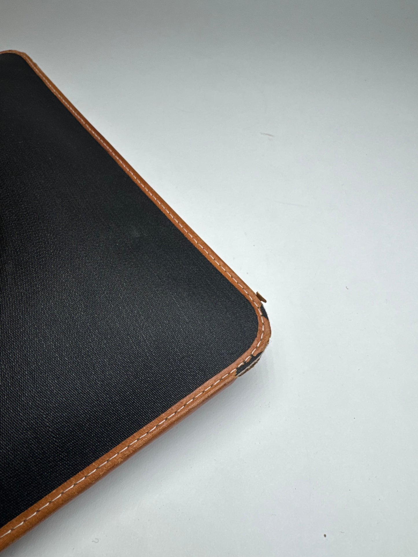 Vintage Dior Leather Clutch black Brown