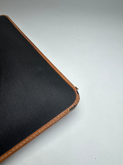 Vintage Dior Leather Clutch black Brown