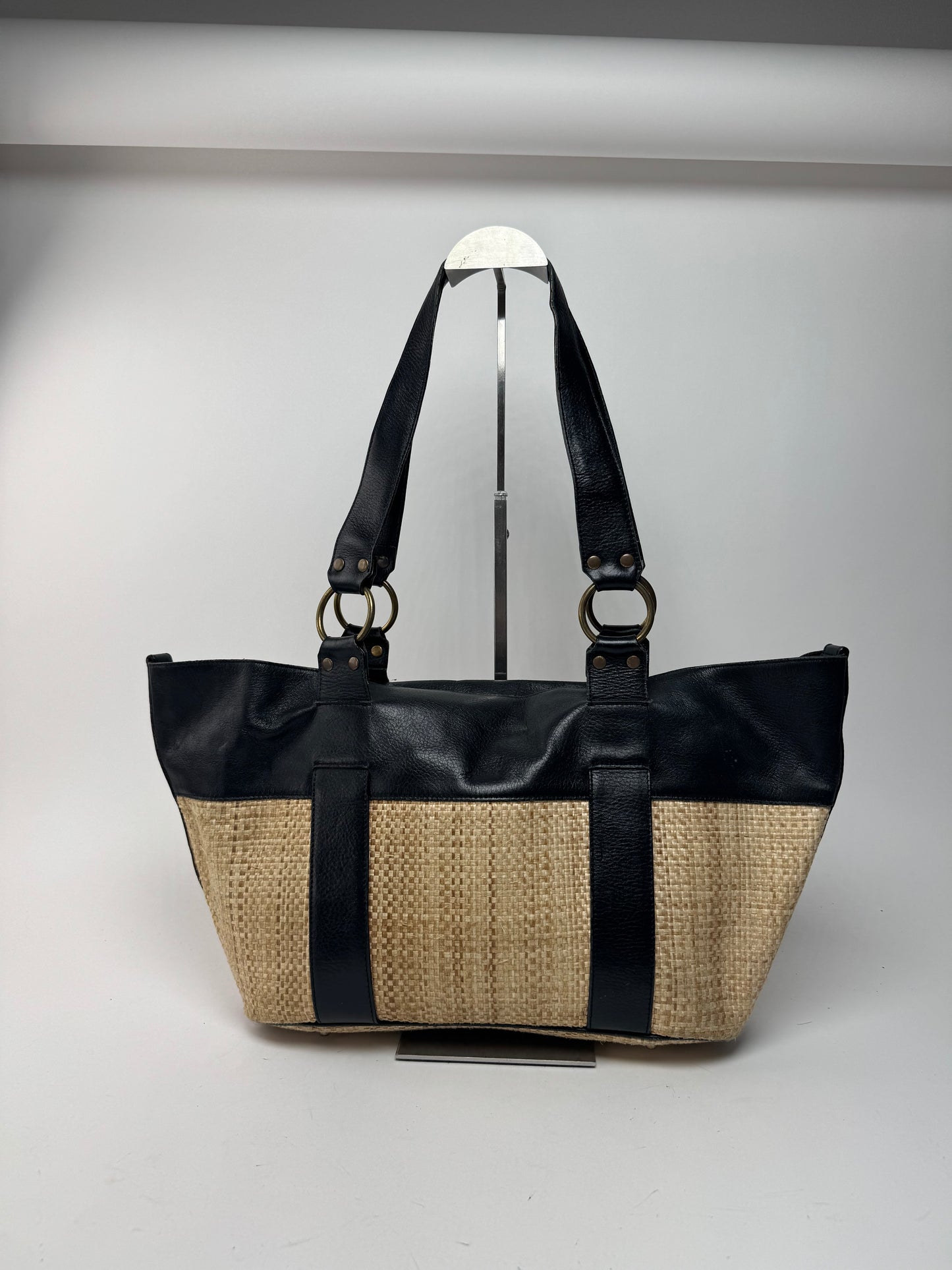 Sac Chloé vintage beige noir