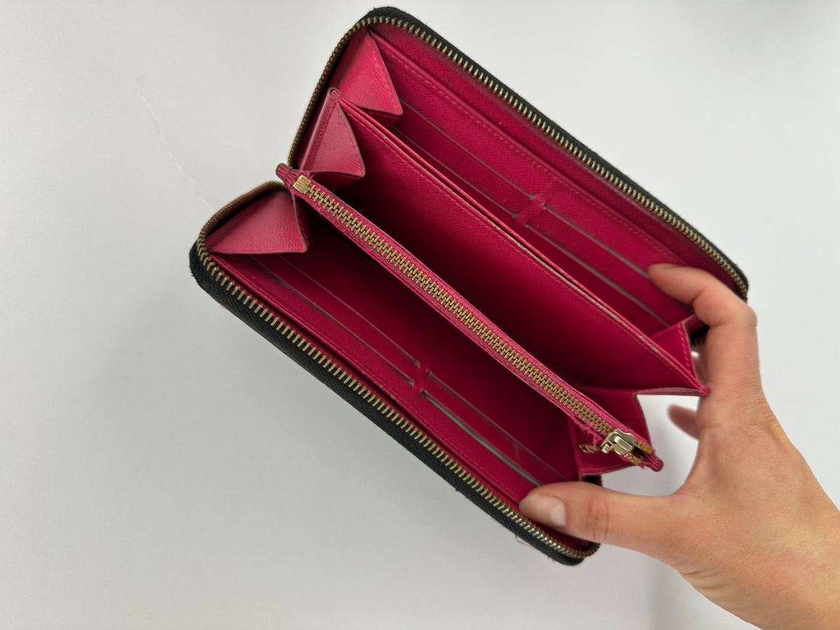 Vintage Louis Vuitton Multicolore Monogram Bifold Wallet c. 2003 Black