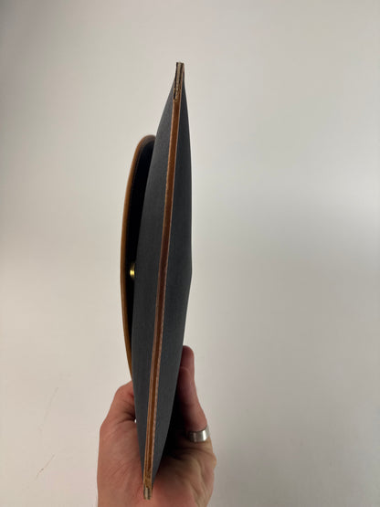 Vintage Dior Leather Clutch black Brown