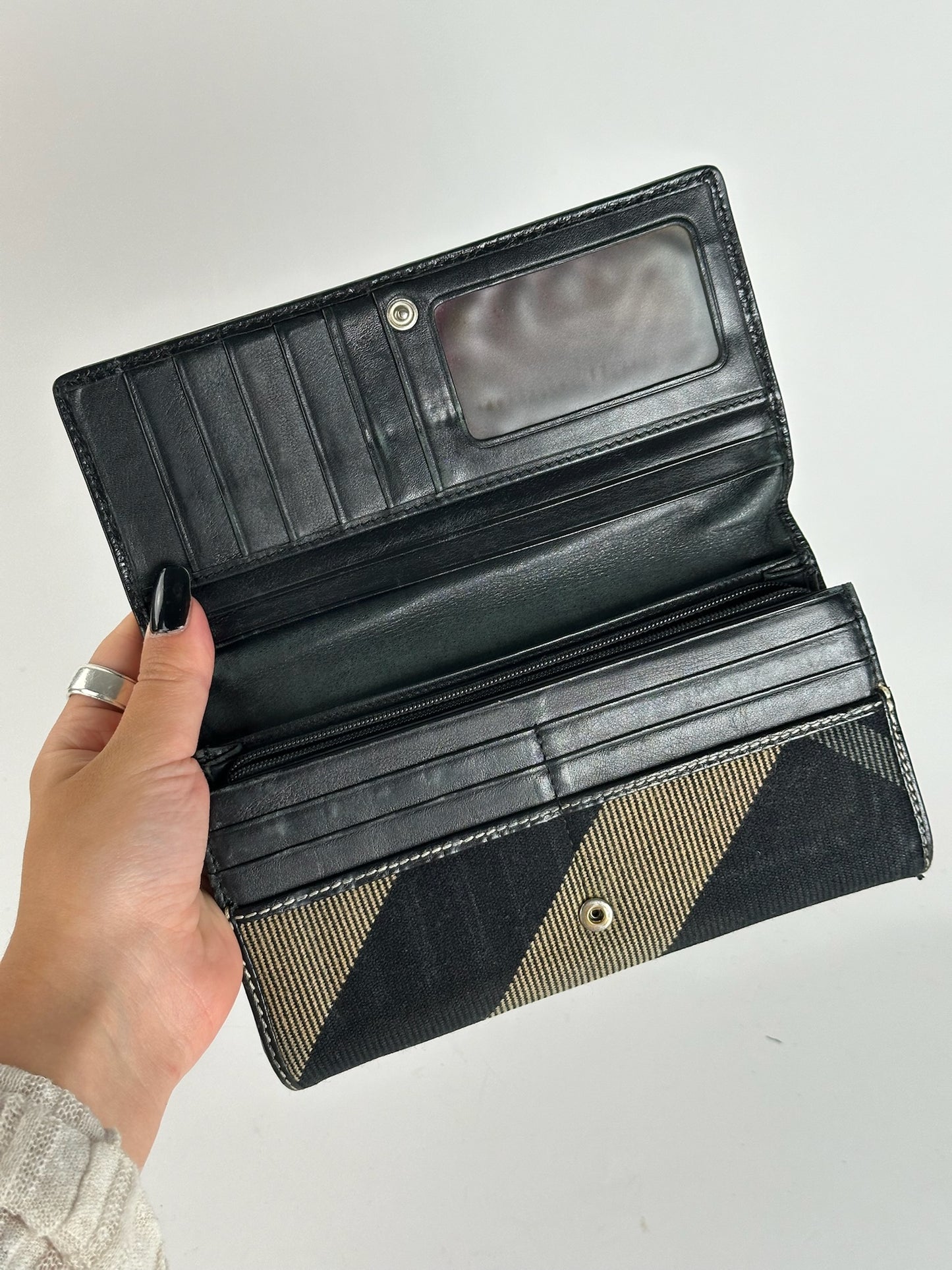 Vintage Vivienne Westwood wallet gray black