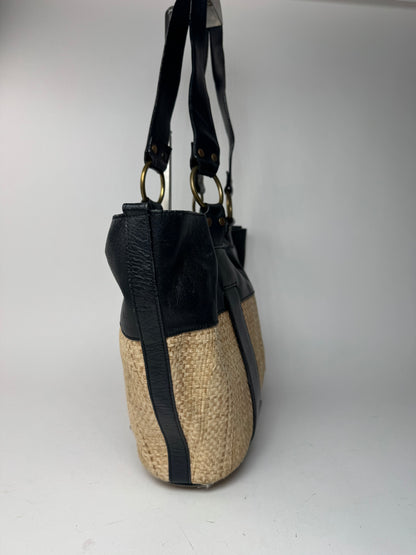 Sac Chloé vintage beige noir