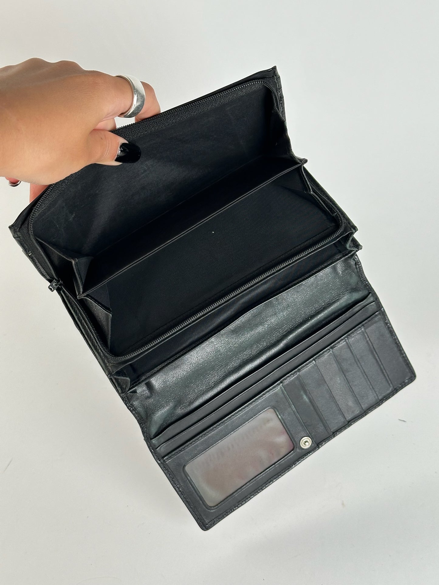 Vintage Vivienne Westwood wallet gray black