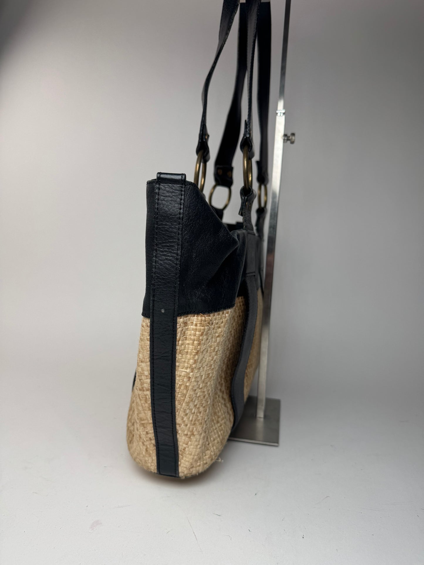 Sac Chloé vintage beige noir