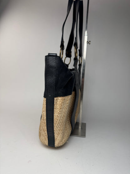 Sac Chloé vintage beige noir