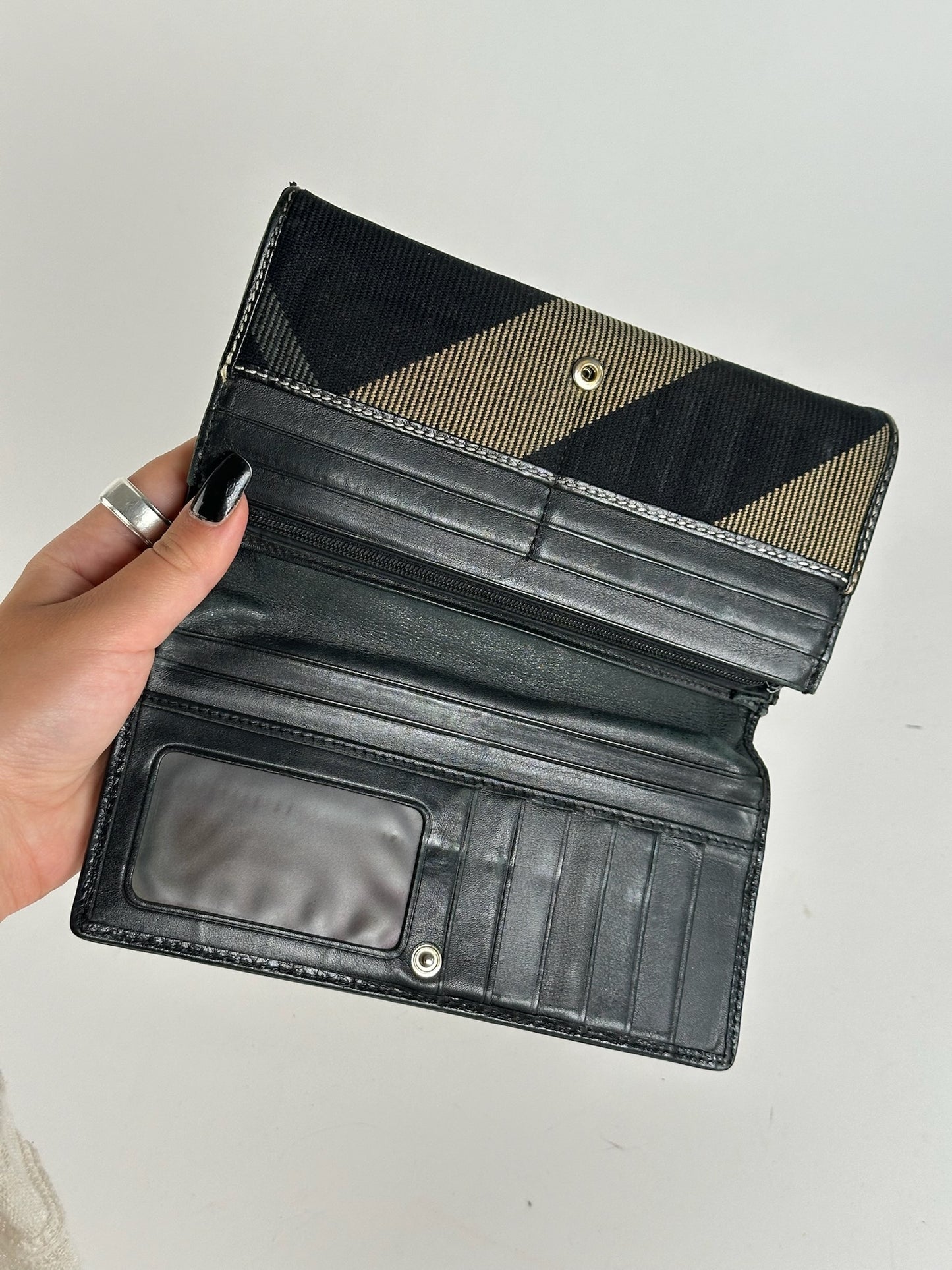 Vintage Vivienne Westwood wallet gray black