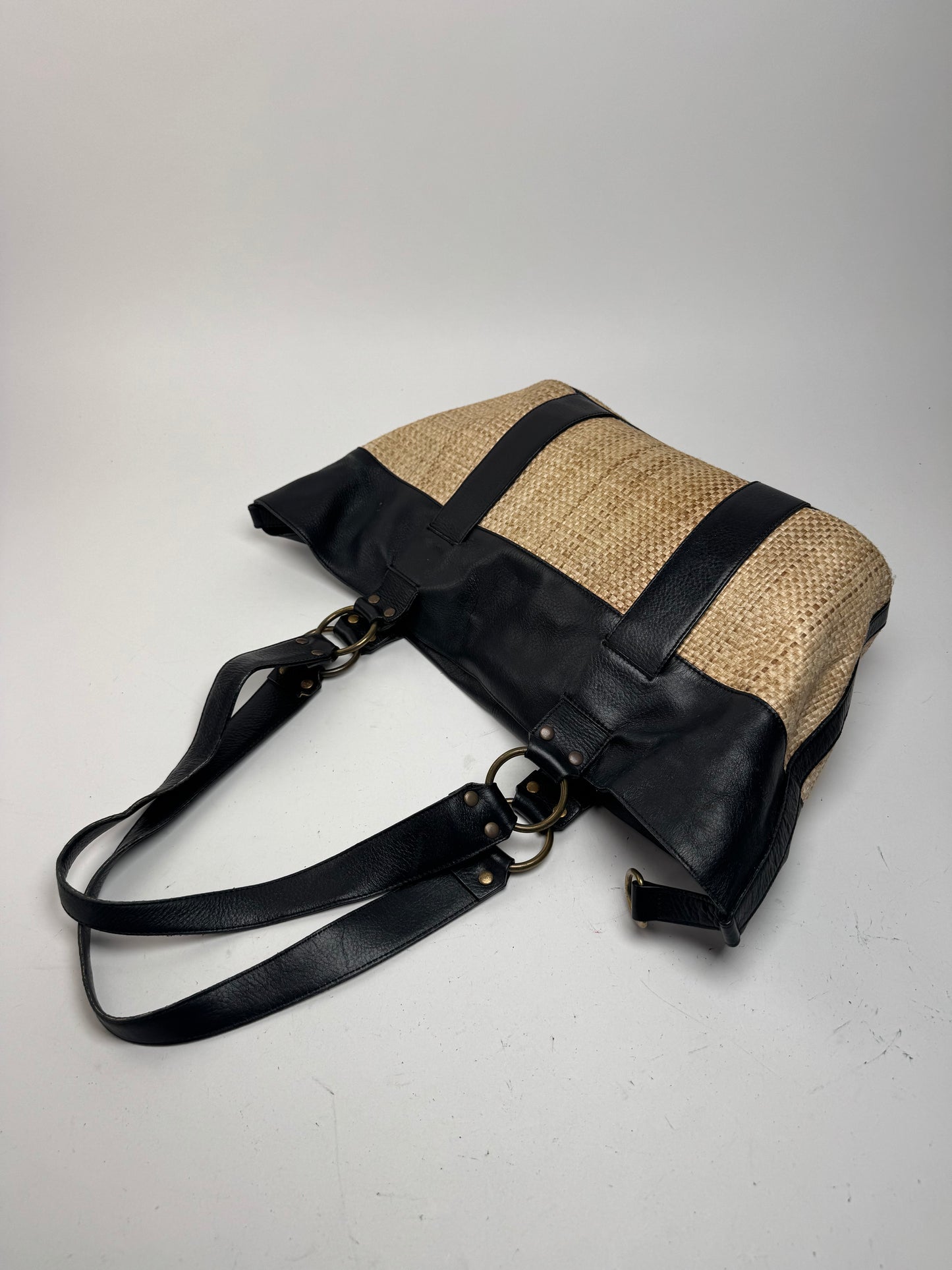 Sac Chloé vintage beige noir