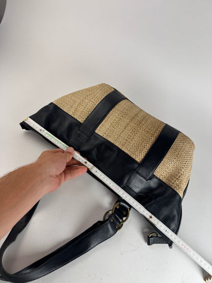 Sac Chloé vintage beige noir