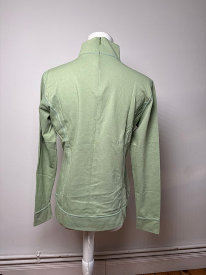 Vintage Balenciaga Turtleneck Sweater Green M