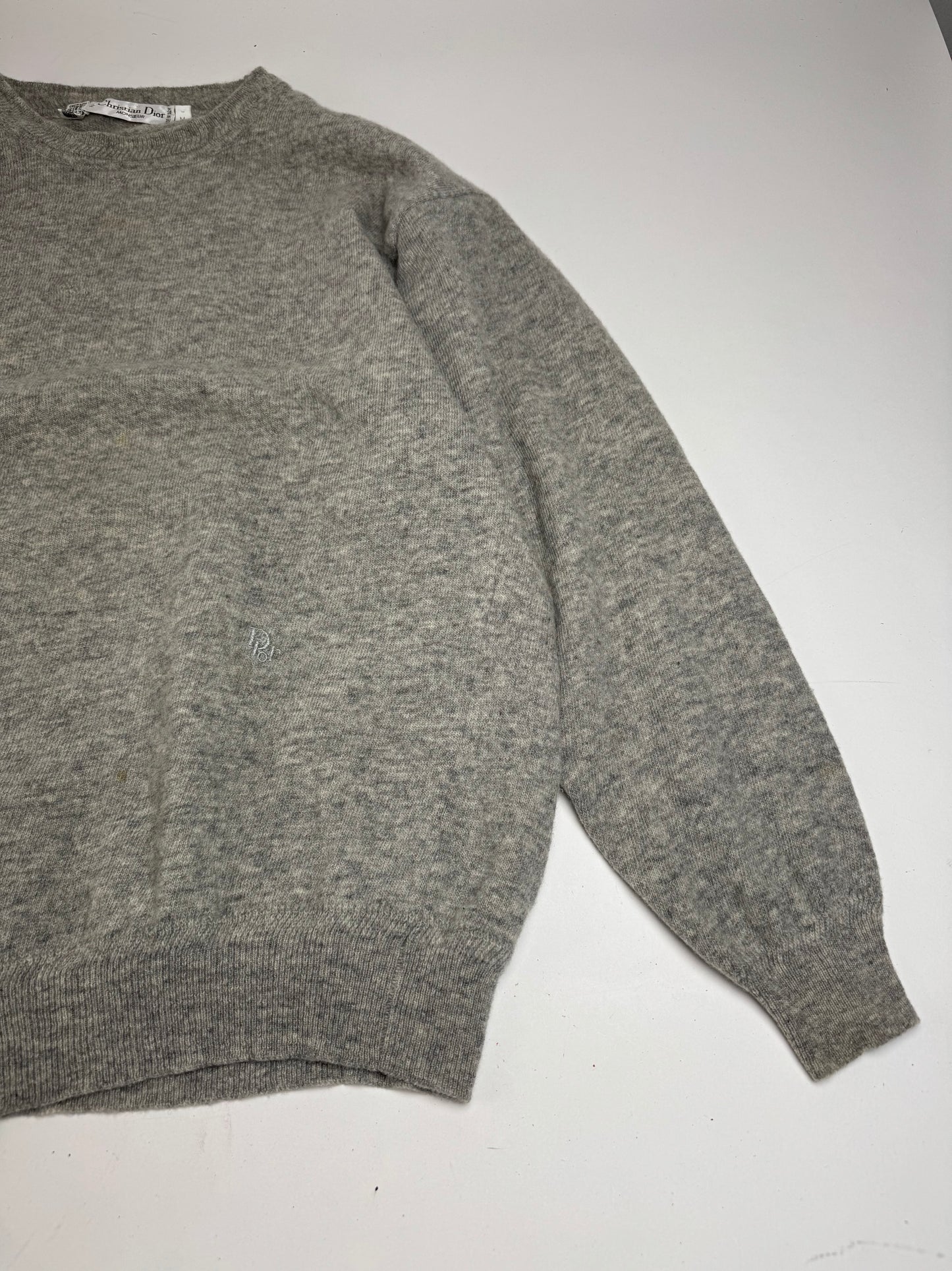 Vintage Dior Men’s Crewneck Wool Sweater M