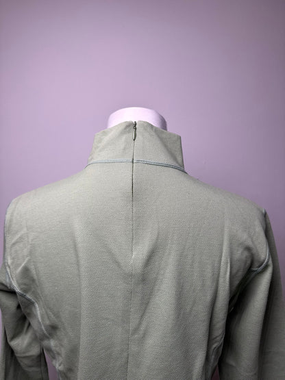 Vintage Balenciaga Turtleneck Sweater Green M