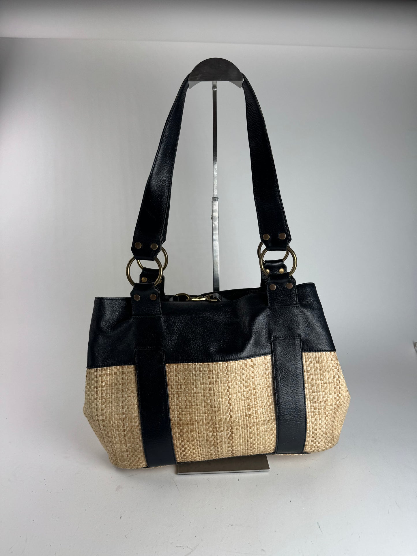Sac Chloé vintage beige noir