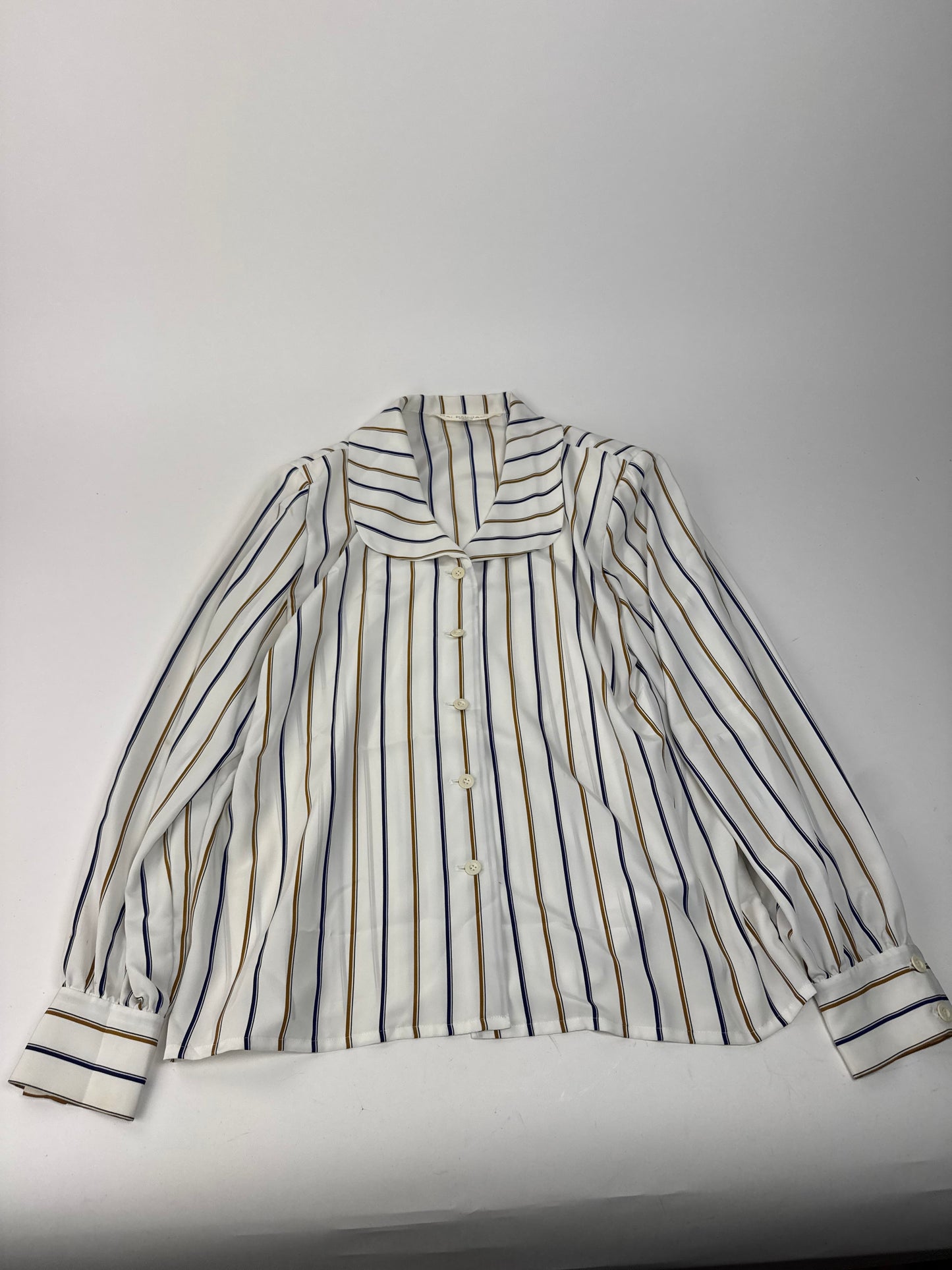 Vintage Balenciaga Striped Shirt M