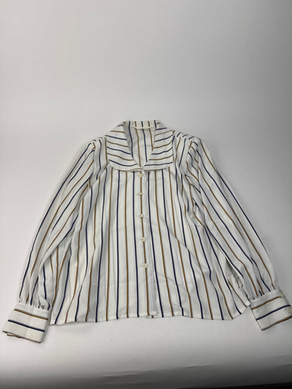 Vintage Balenciaga Striped Shirt M