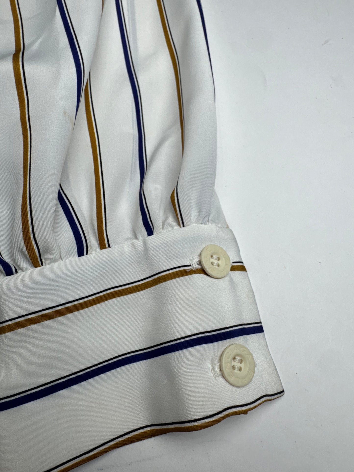 Vintage Balenciaga Striped Shirt M