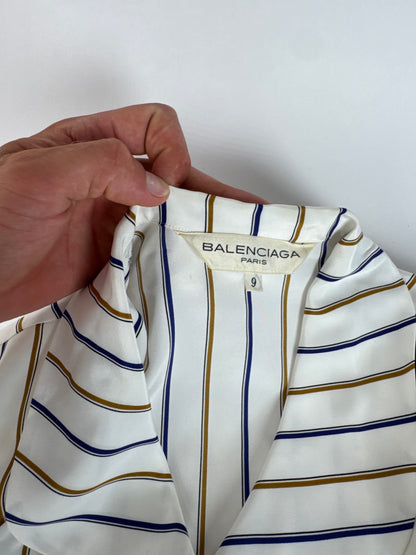 Vintage Balenciaga Striped Shirt M