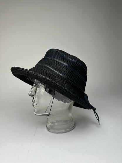 Vintage Givenchy Synthetic Hat Black M