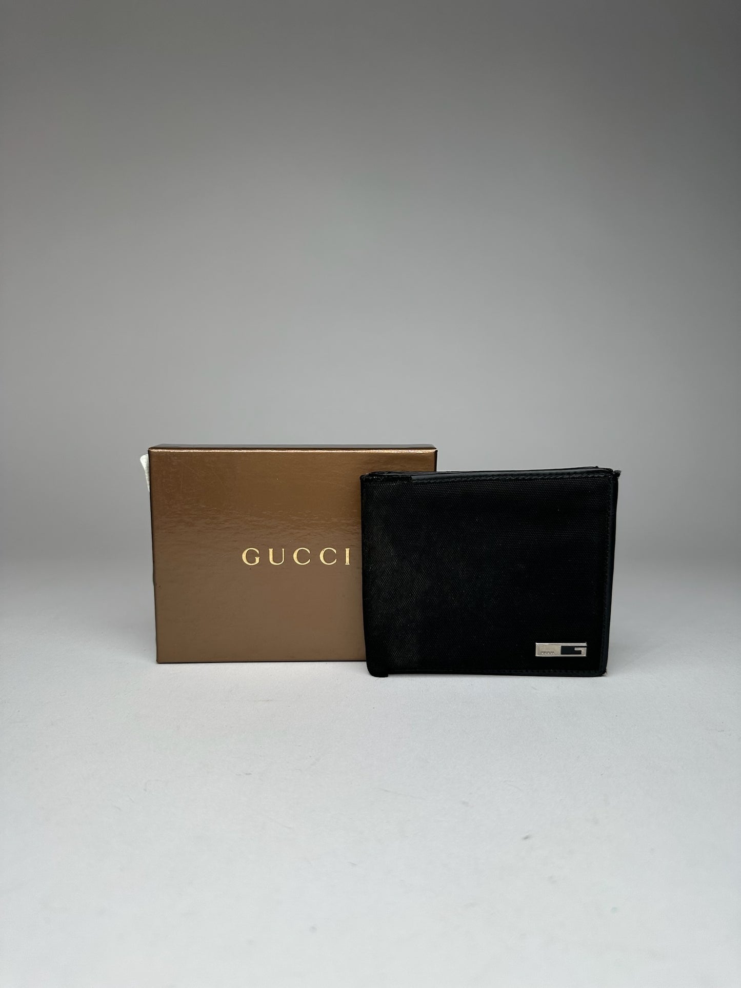 Vintage Gucci Flapable Wallet Black