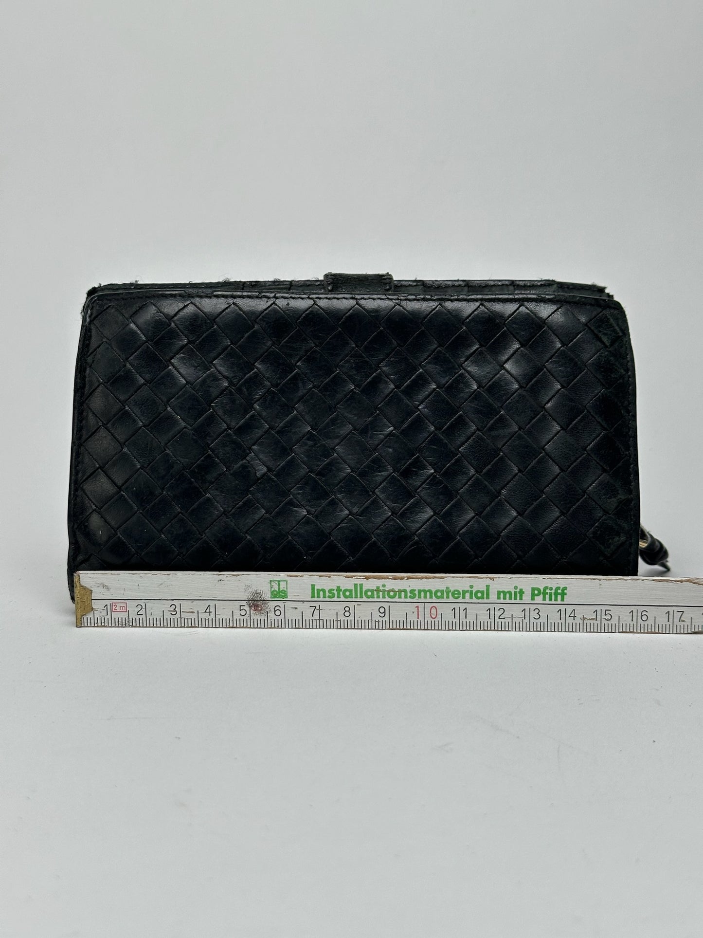 Vintage Bottega Veneta Leather wallet brown black