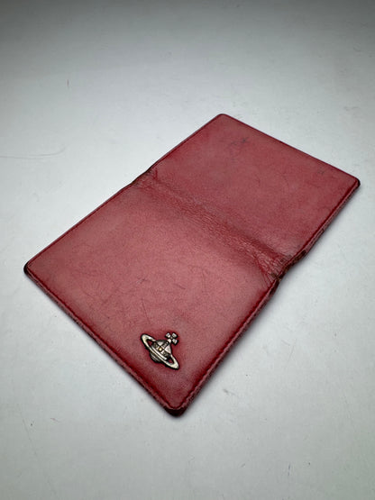 Vintage Vivienne Westwood Leather Card Holder Pink