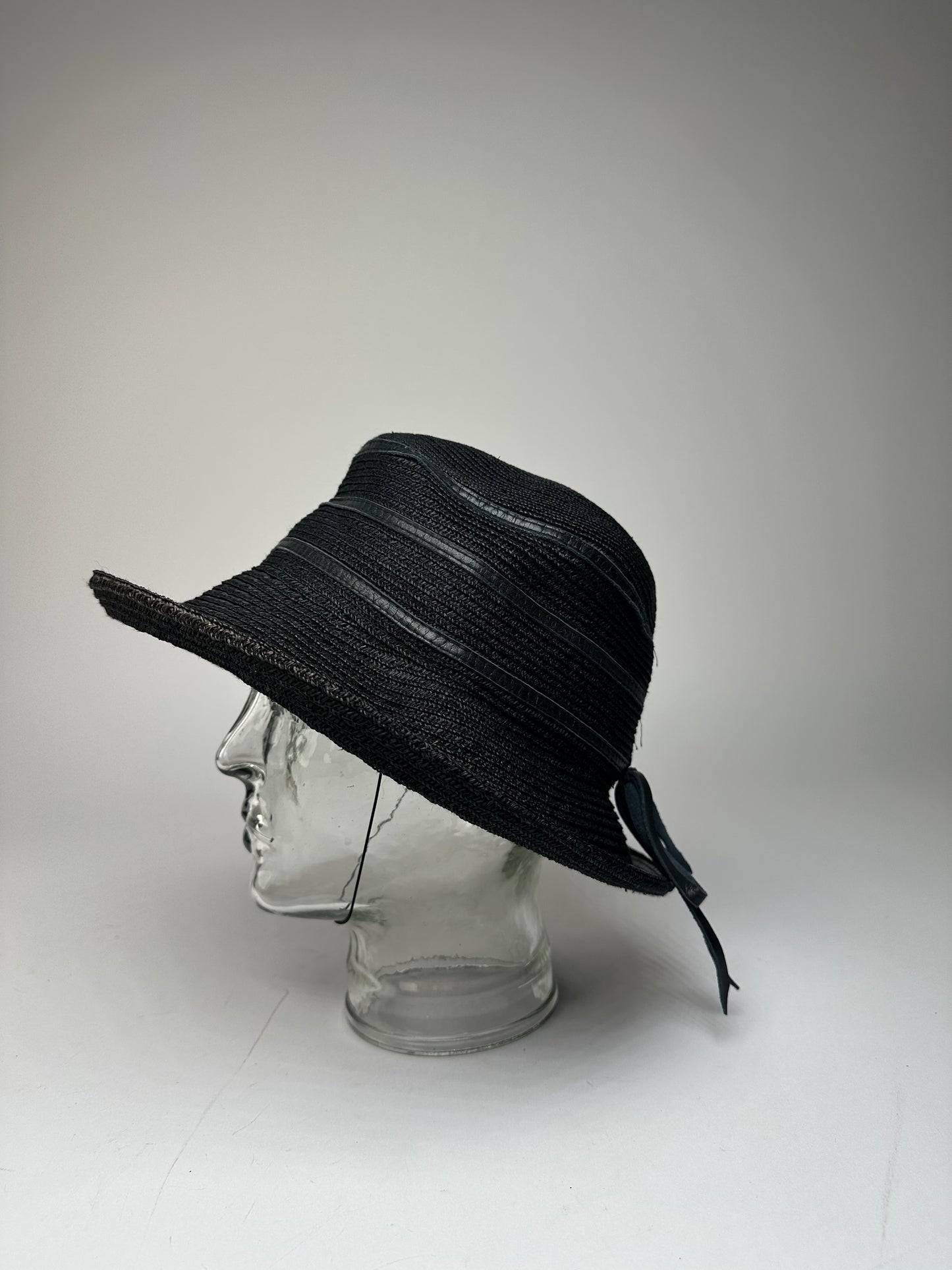 Vintage Givenchy Synthetic Hat Black M