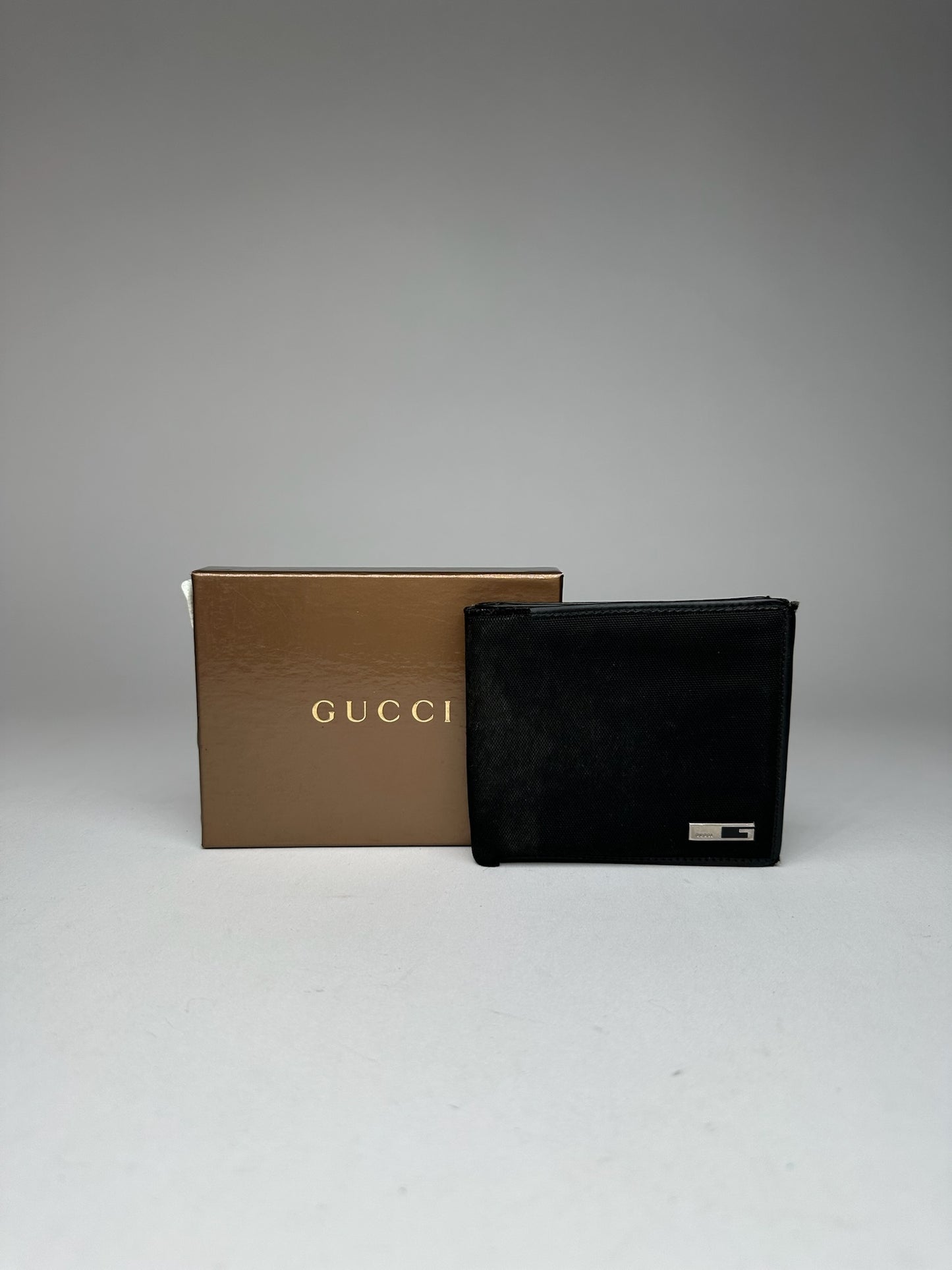 Vintage Gucci Flapable Wallet Black
