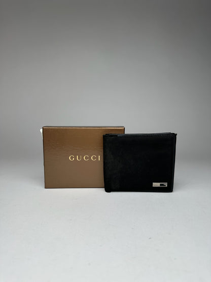 Vintage Gucci Flapable Wallet Black