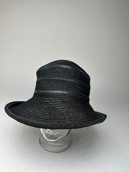 Vintage Givenchy Synthetic Hat Black M