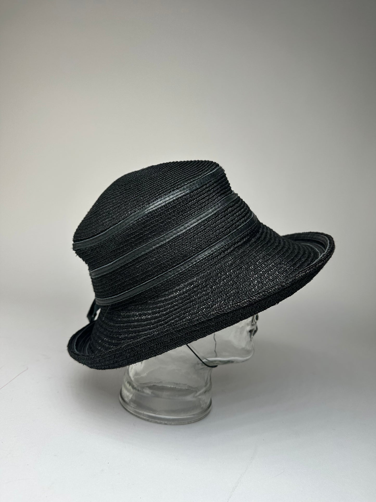 Vintage Givenchy Synthetic Hat Black M