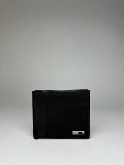 Vintage Gucci Flapable Wallet Black