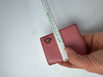 Vintage Vivienne Westwood Leather Card Holder Pink