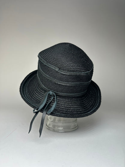 Vintage Givenchy Synthetic Hat Black M