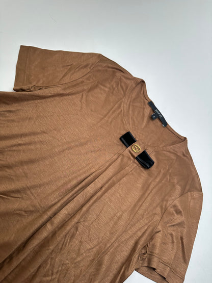 Vintage Gucci GG Shirt Brown M