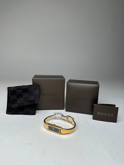 Vintage Gucci Horsebit Watch Golden
