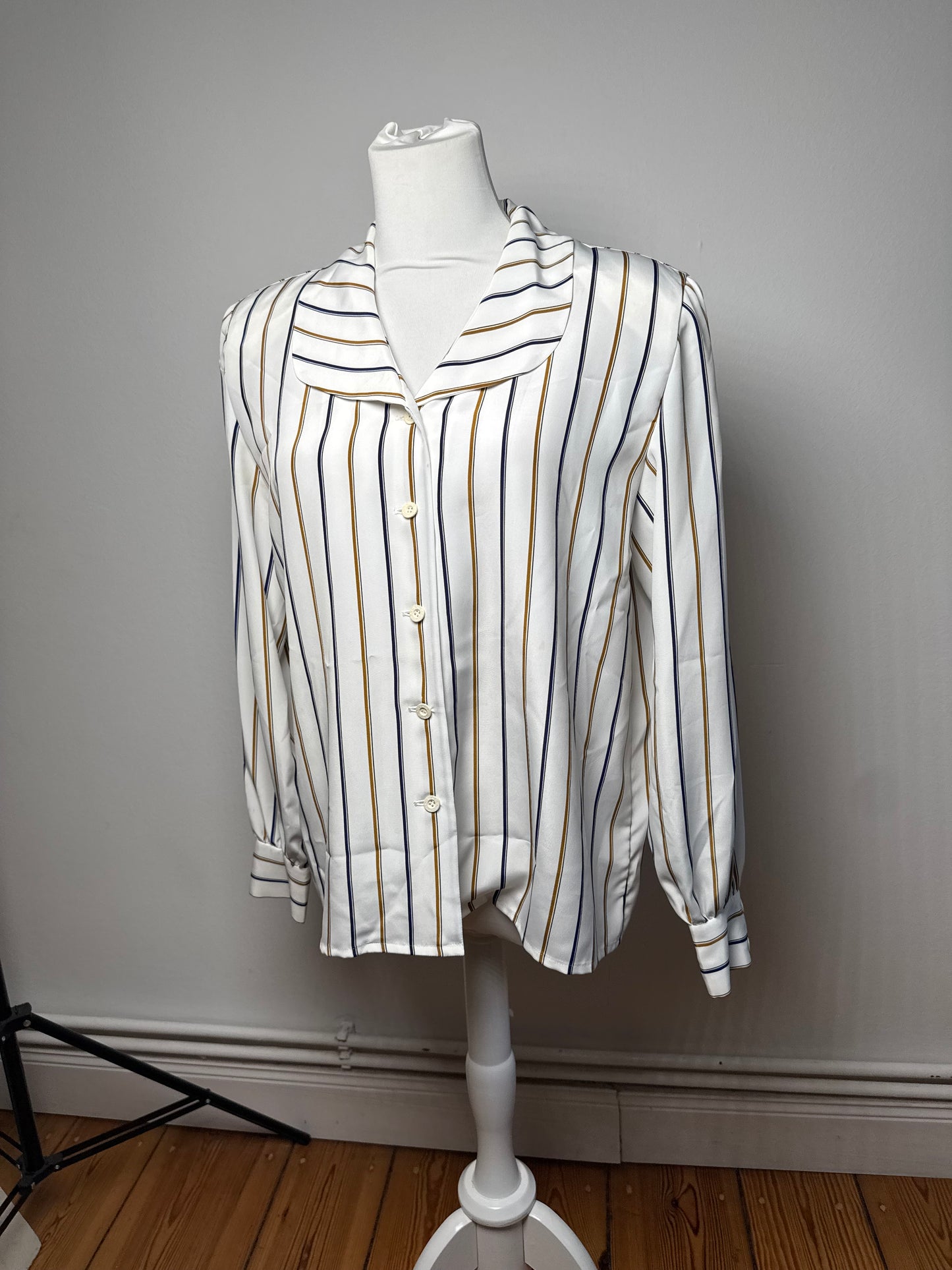 Vintage Balenciaga Striped Shirt M