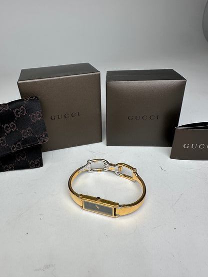 Vintage Gucci Horsebit Watch Golden